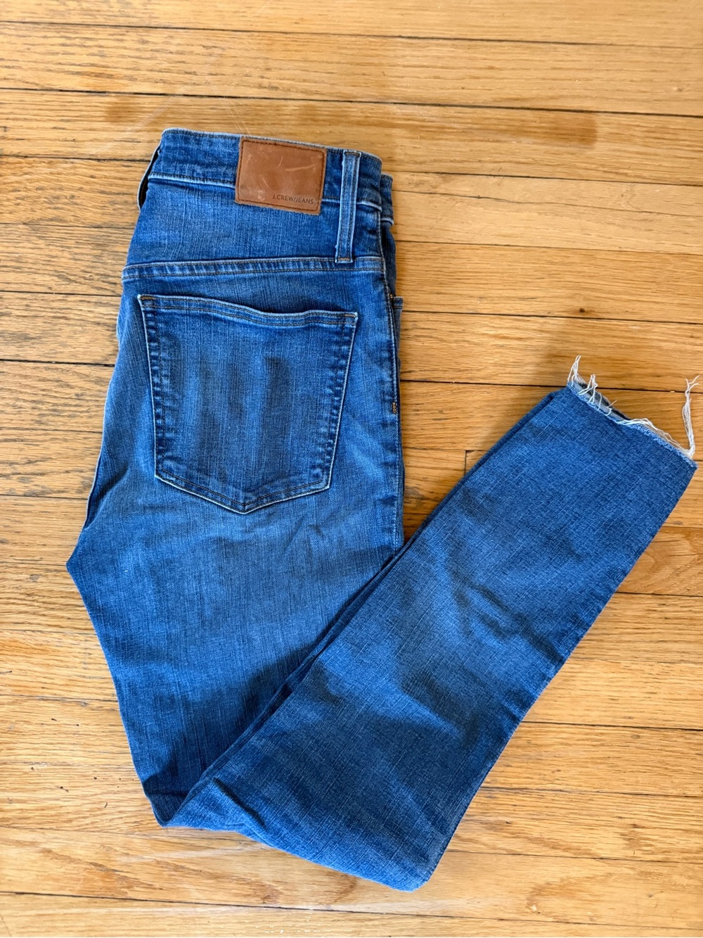J. Crew Women's Skinny Jeans in Medium Blue